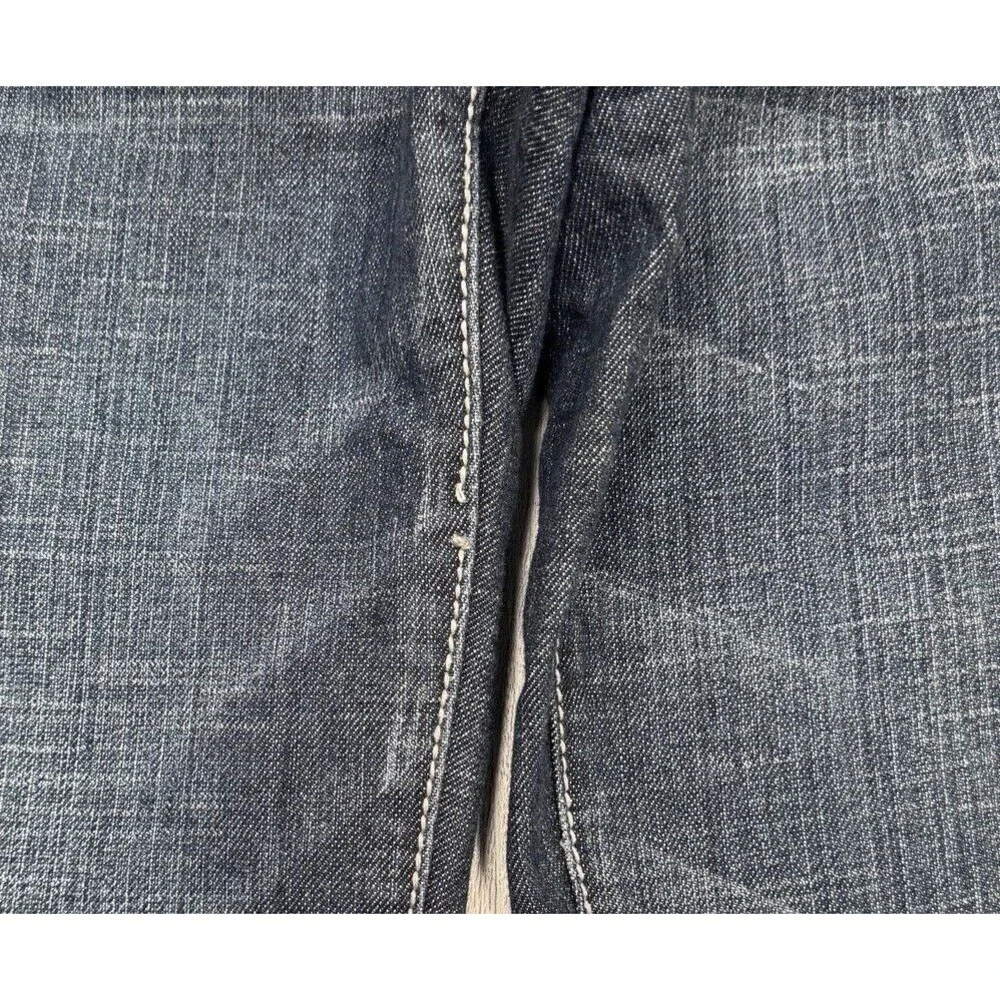 Seven7 Jeans Womens 4 Straight Leg Blue Denim Measures 29 x 31